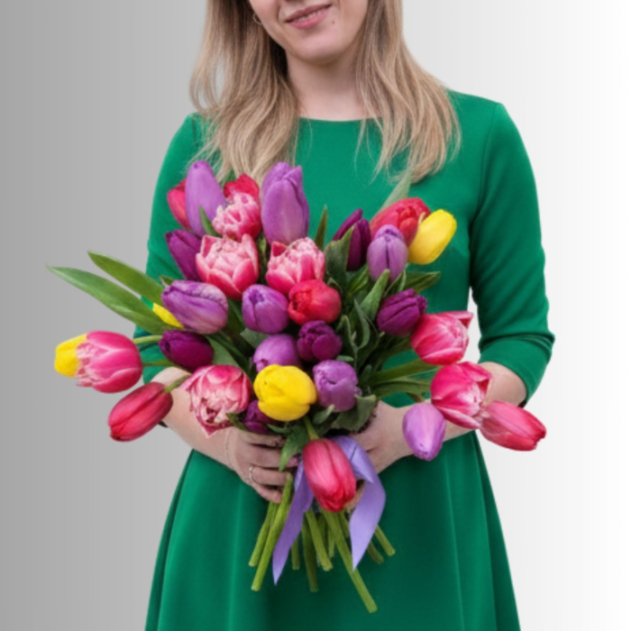 Buchet cu 35 de lalele [2]