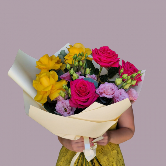 Buchet Cu trandafiri Good Vibes [1]