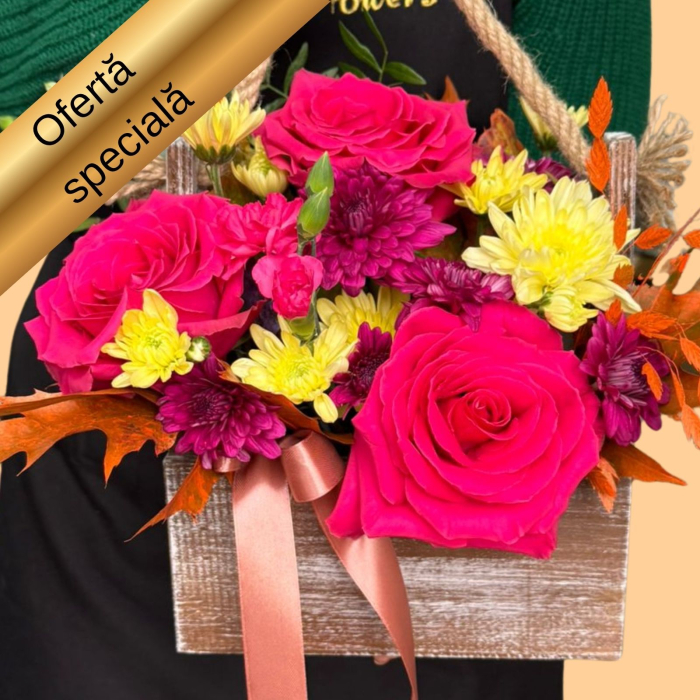 Lădiță cu flori colorate [2]