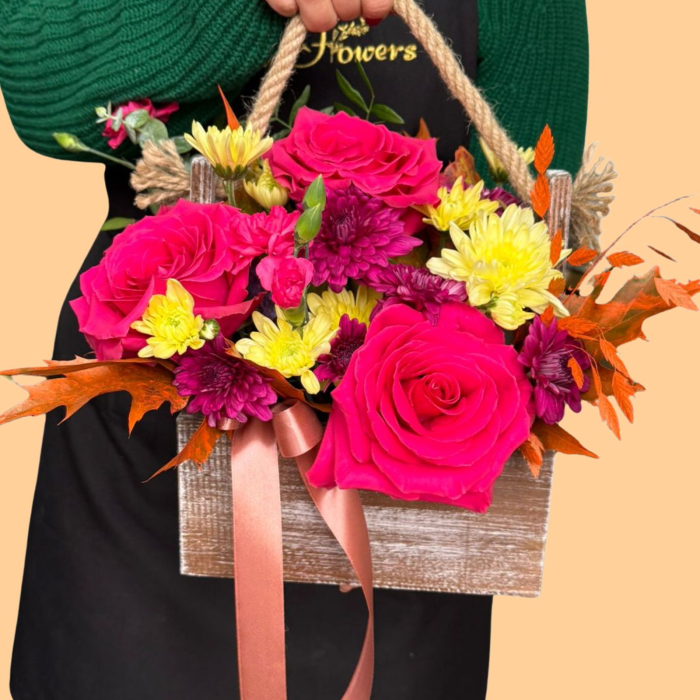 Lădiță cu flori colorate [3]