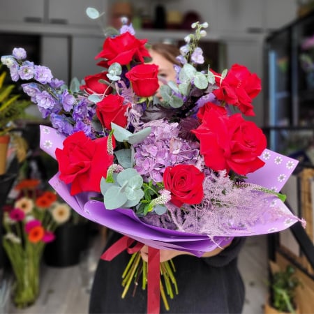 Buchete cu flori - Buchet Scarlet Dream