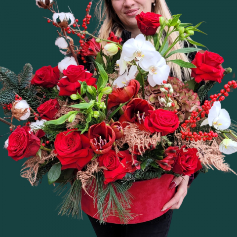 Aranjament de iarnă Velvet [1]