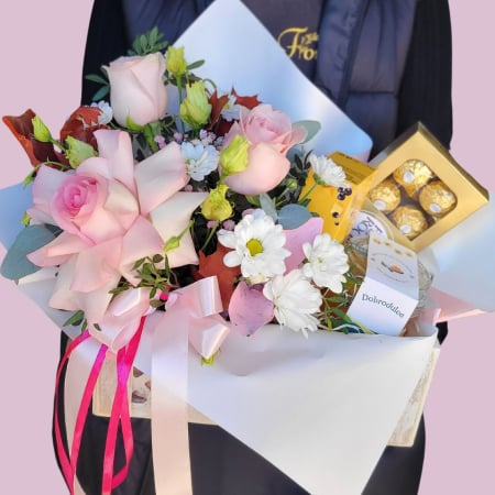 Cutii cadou - Aranjament Delight Box