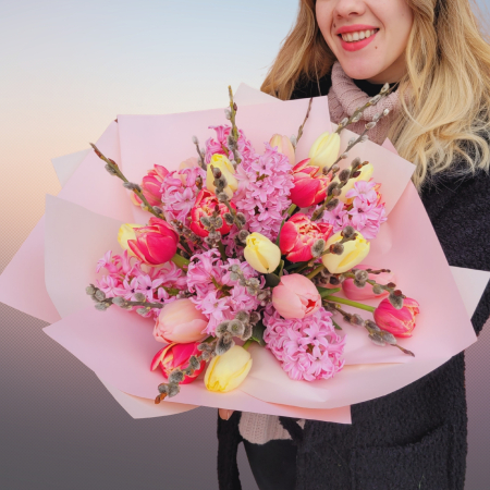 Mulțumesc - Buchet Armonie de primăvară