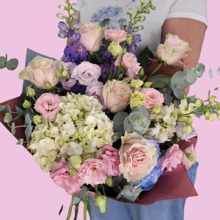 Buchete cu flori - Buchet Emoție într-un pastel
