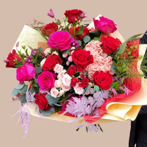 Buchete cu flori - Buchet „Pasiune Eternă”