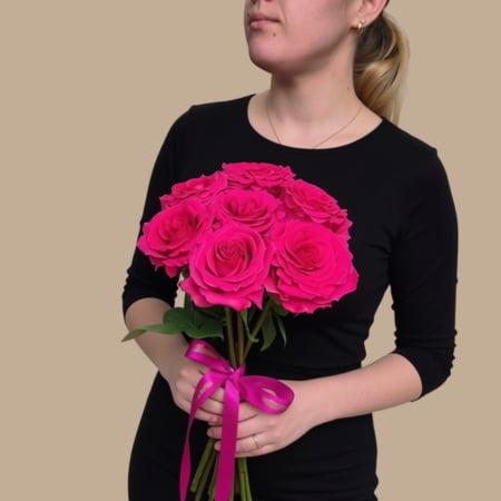 Buchete cu trandafiri - Buchet Pink Glam