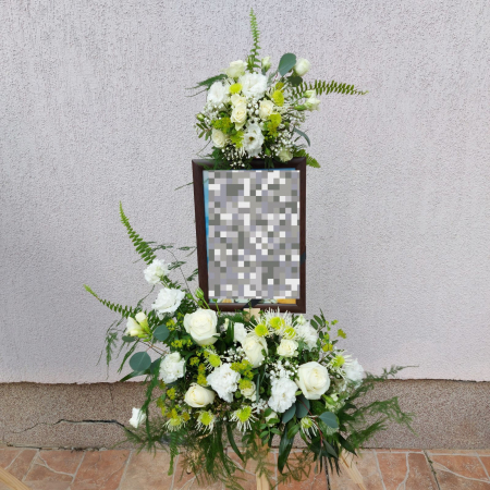 Aranjament funerar pe șevalet [1]