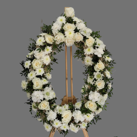 Condoleanțe - Coroană funerară lacrimă