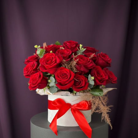 Valentine's Day - Cutie 21 trandafiri roșii