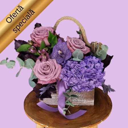 Colecția de primăvară - Purple Flowers