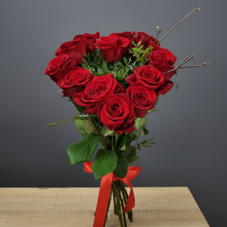 Buchete cu trandafiri - Shape of my heart