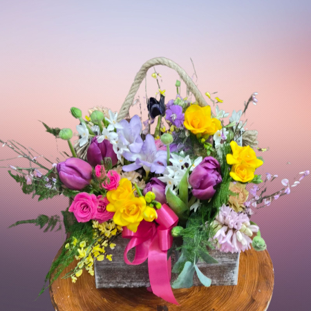 Mulțumesc - Spring garden