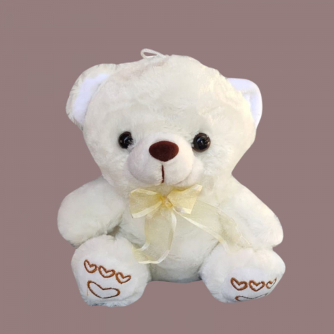 Cadouri - Ursuleț pluș crem 22 cm