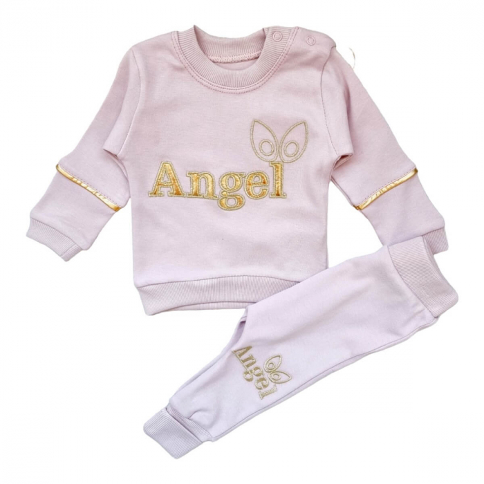 Compleu fetite Angel roz pudra [1]