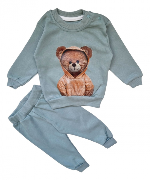 Set baieti Teddy verde [1]