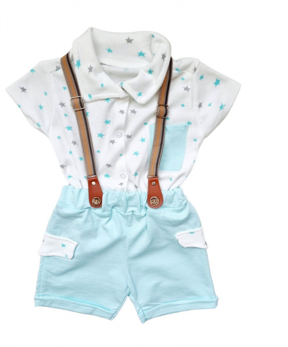 Set baieti bumbac Stars [1]