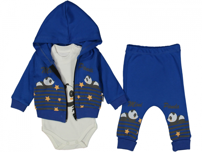 Set baietei 3 piese Mini Panda [1]