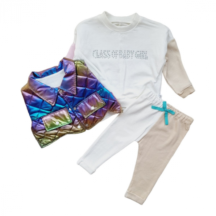 Set fete 3 piese Luna multicolor [1]