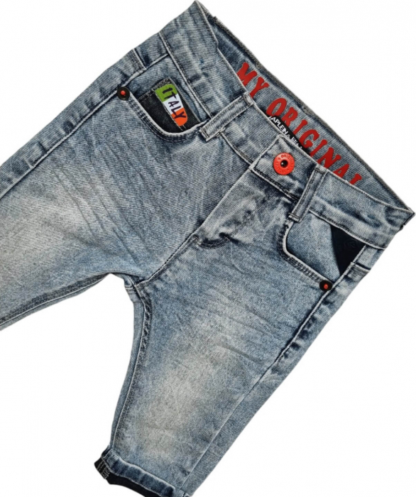Blugi baieti elastici Originals [2]
