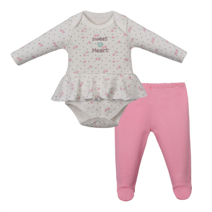 Compleu fetite bumbac Sweet Heart [1]