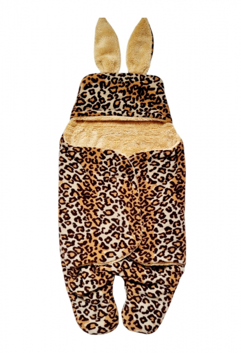 Sac de dormit bebelusi animal print, 85x85 CM [2]