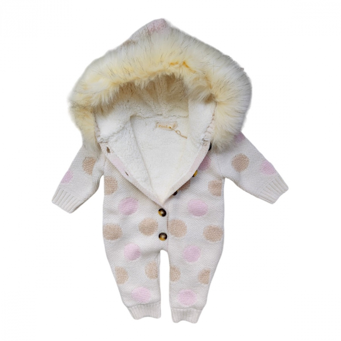 Salopeta tricot premium cu blanita [2]