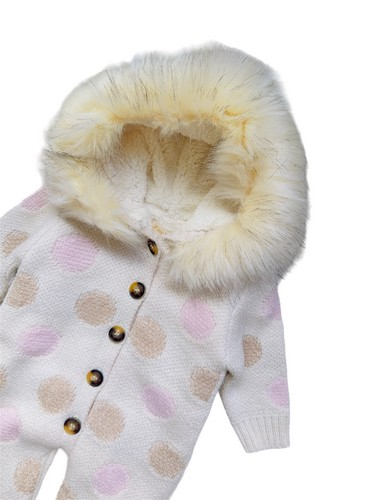 Salopeta tricot premium cu blanita [3]