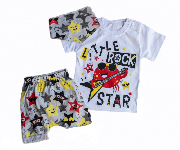 Set baieti de vara Rock star [1]