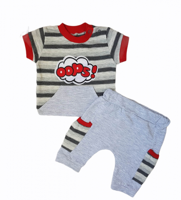 Set baieti 2 piese, Oops rosu [1]