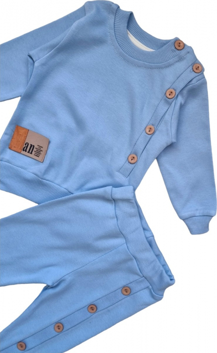 Set baieti bumbac Cool albastru [2]