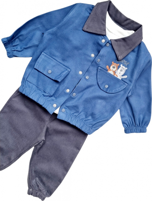 Set baieti denim Best friends [3]