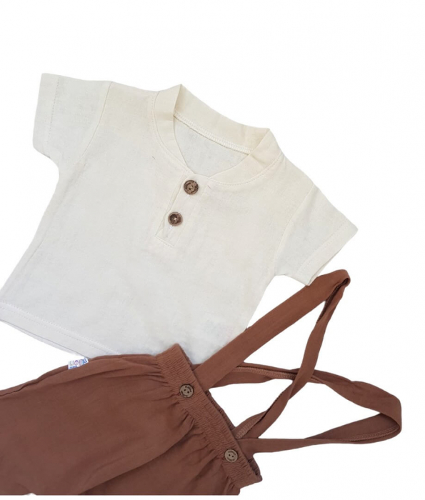 Set baieti din muselina Bear [3]