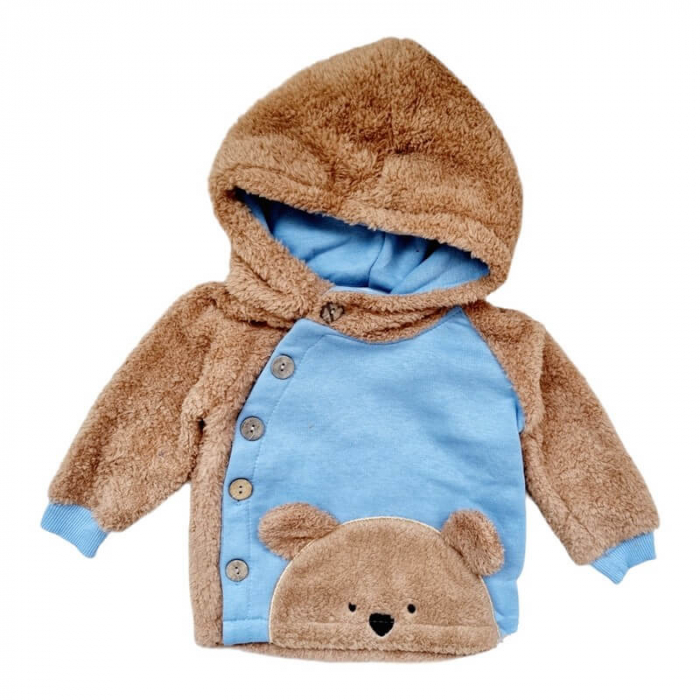 Set baieti din polar Ursulet albastru [2]