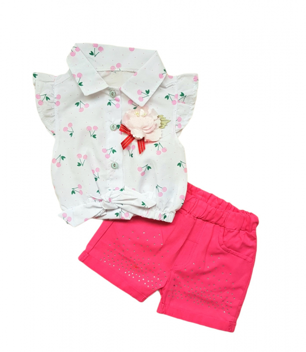 Set camasa si pantaloni cu pietricele [1]