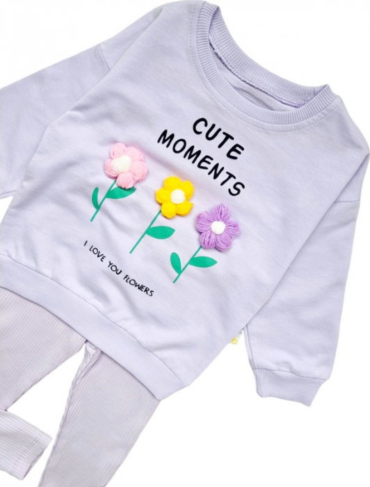Set fete bumbac Cute moments [2]
