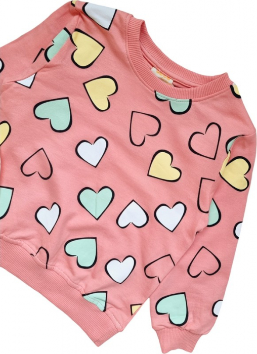 Set fete Inimioare bumbac multicolor [2]