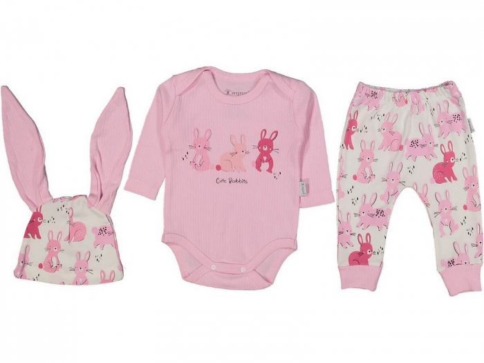 Set fetite 3 piese Iepuras [2]