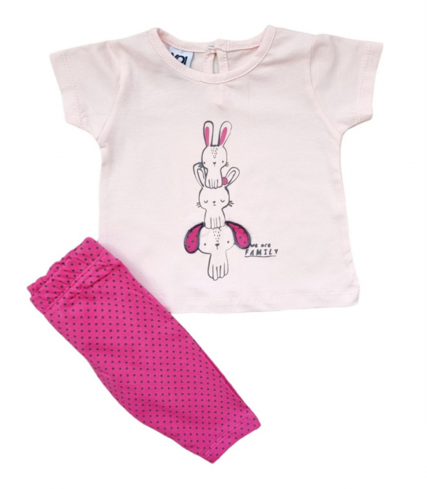 Set fetite de vara roz deschis [2]