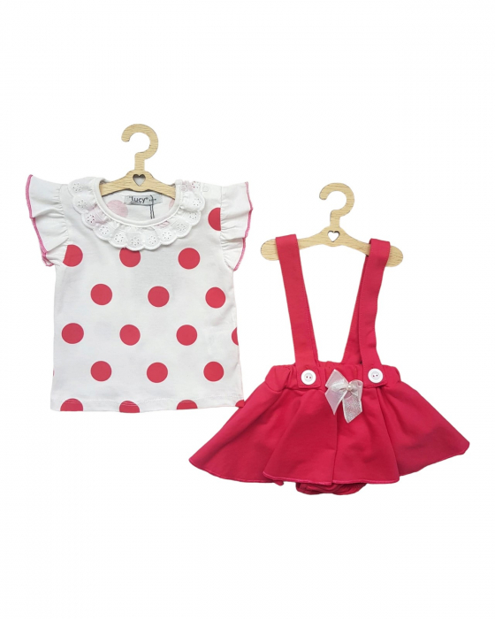 Rochita body cu tricou si dantela [2]
