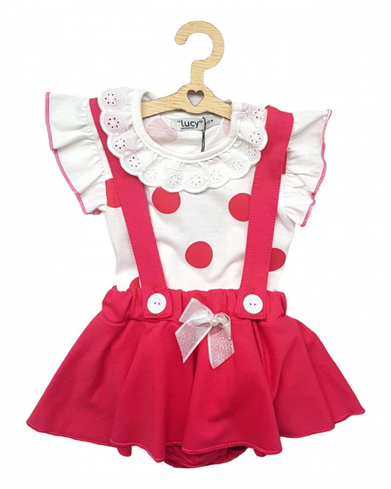 Rochita body cu tricou si dantela [4]
