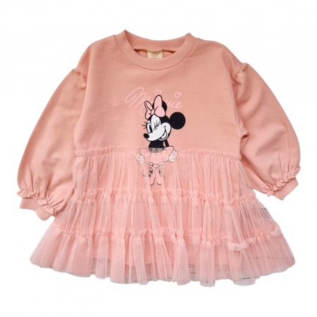 Rochii / Sarafane / Fuste - Rochita fete Minnie cu tul