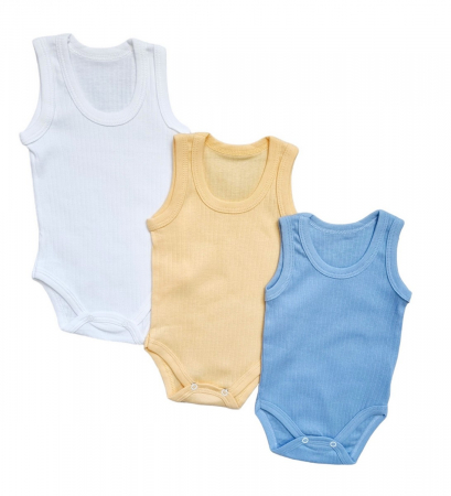 COLECTIE FETE 0-24 luni - Set 3 body maiou bebe