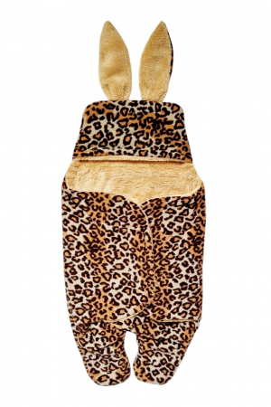 Saci de dormit - Sac de dormit bebelusi animal print, 85x85 CM