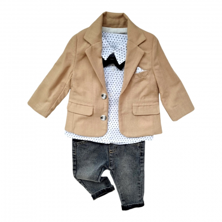 BEBE-BAIETEL - Costum baieti 3 piese Minimen