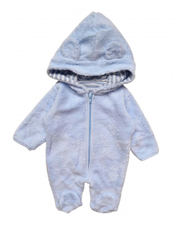 Salopete lungi - Combinezon cocolino si gluga Teddy