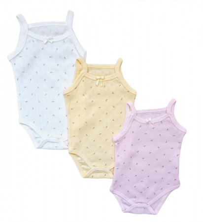 Body - Set 3 body maiou cu bretele