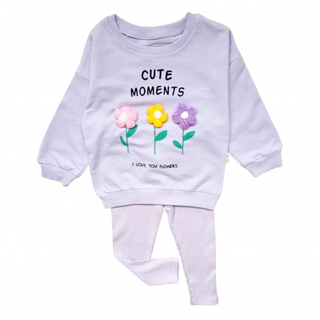 FETE 3-8 ANI - Set fete bumbac Cute moments