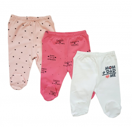 Blugi / Pantaloni - Set 3 pantaloni cu botosei