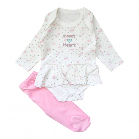 Compleu fetite bumbac Sweet Heart [1]